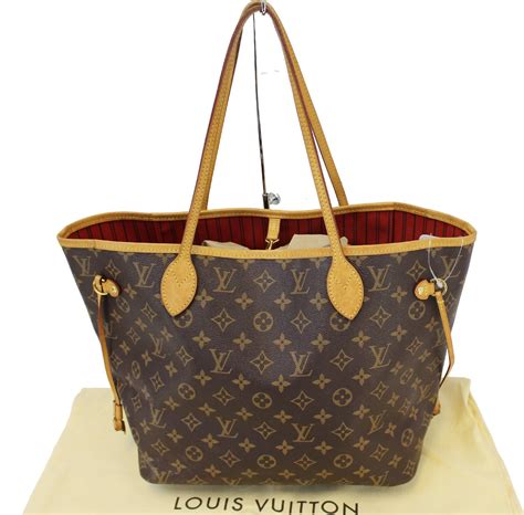 louis vuitton neverfull monogram red lining|Neverfull MM Tote Bag .